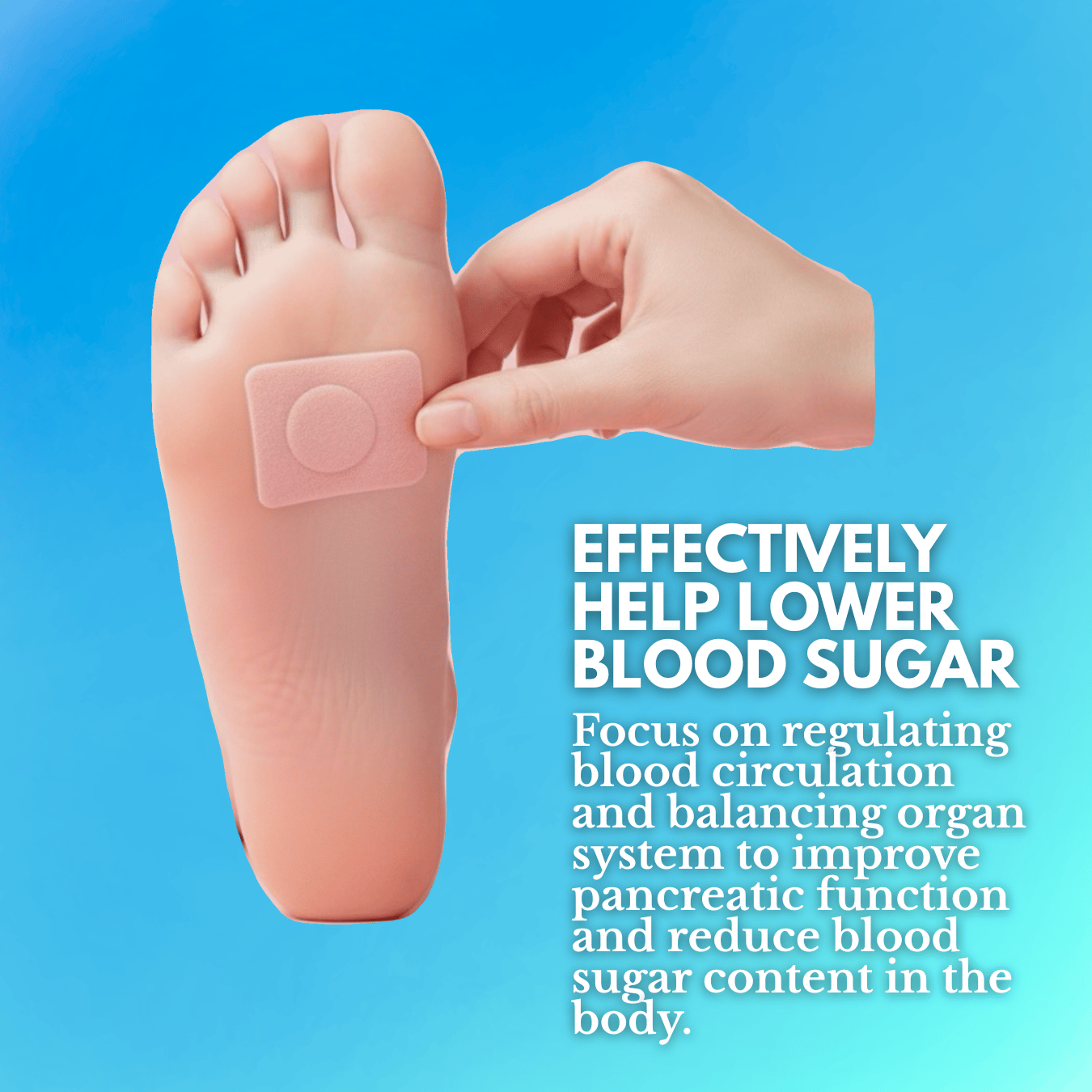 SugarEase - Sugar Control Foot Patches